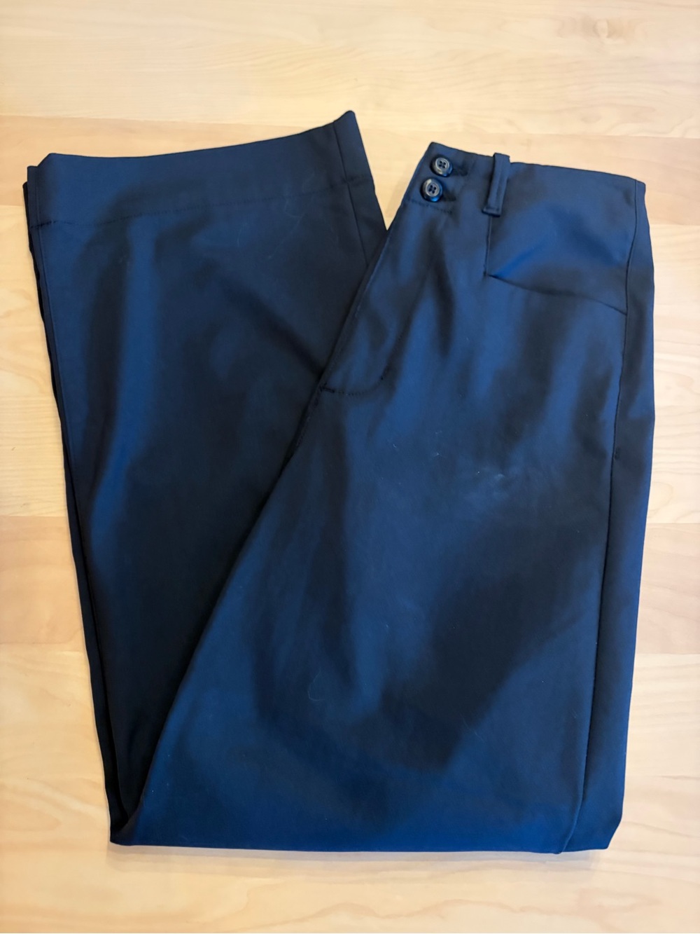 DU/ER Women's Black Wide-Leg Pants